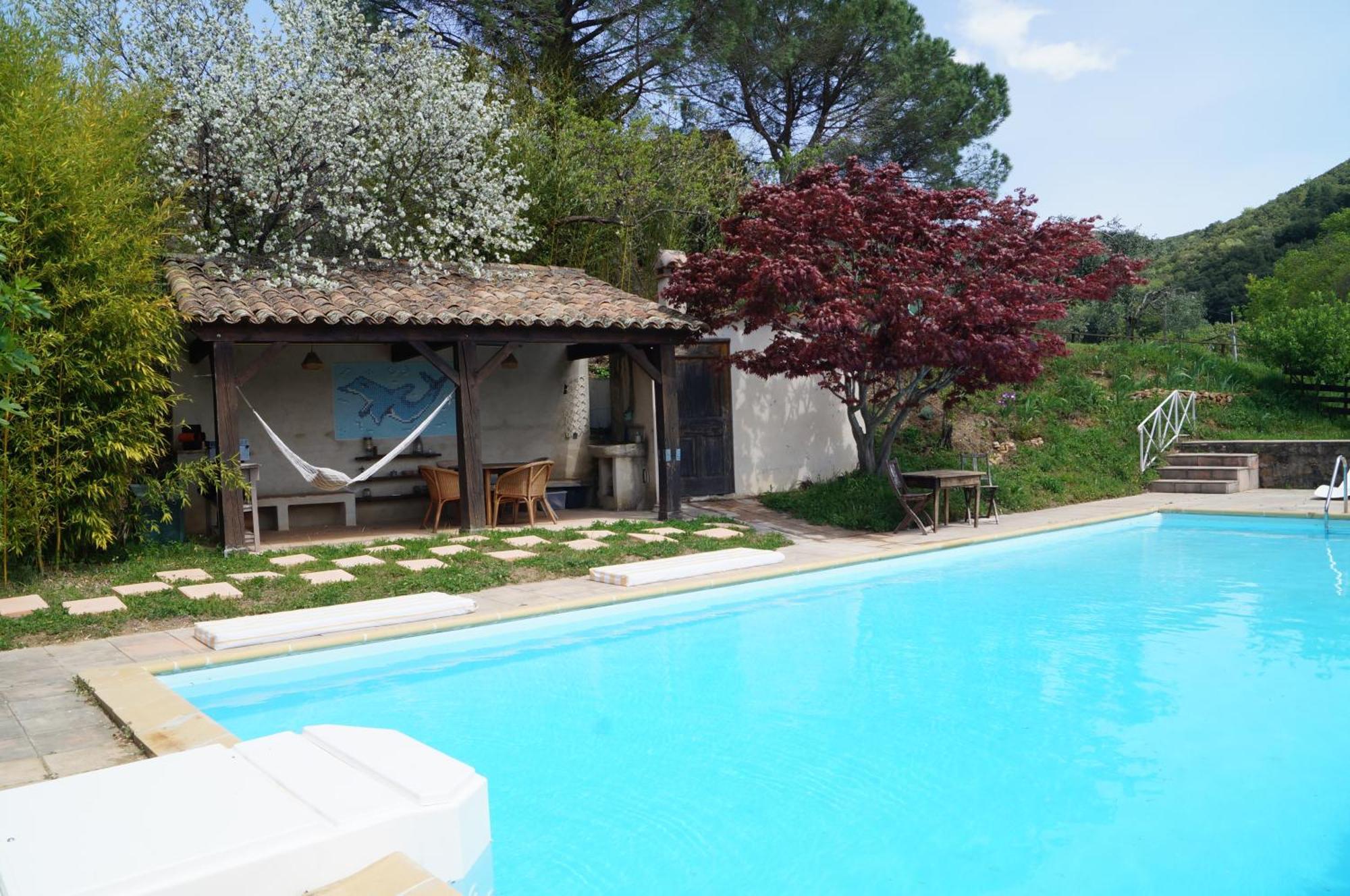 Mialet  Chambre D'Hote Dans Mas Proche Anduze Cevennes Avec Piscine المظهر الخارجي الصورة