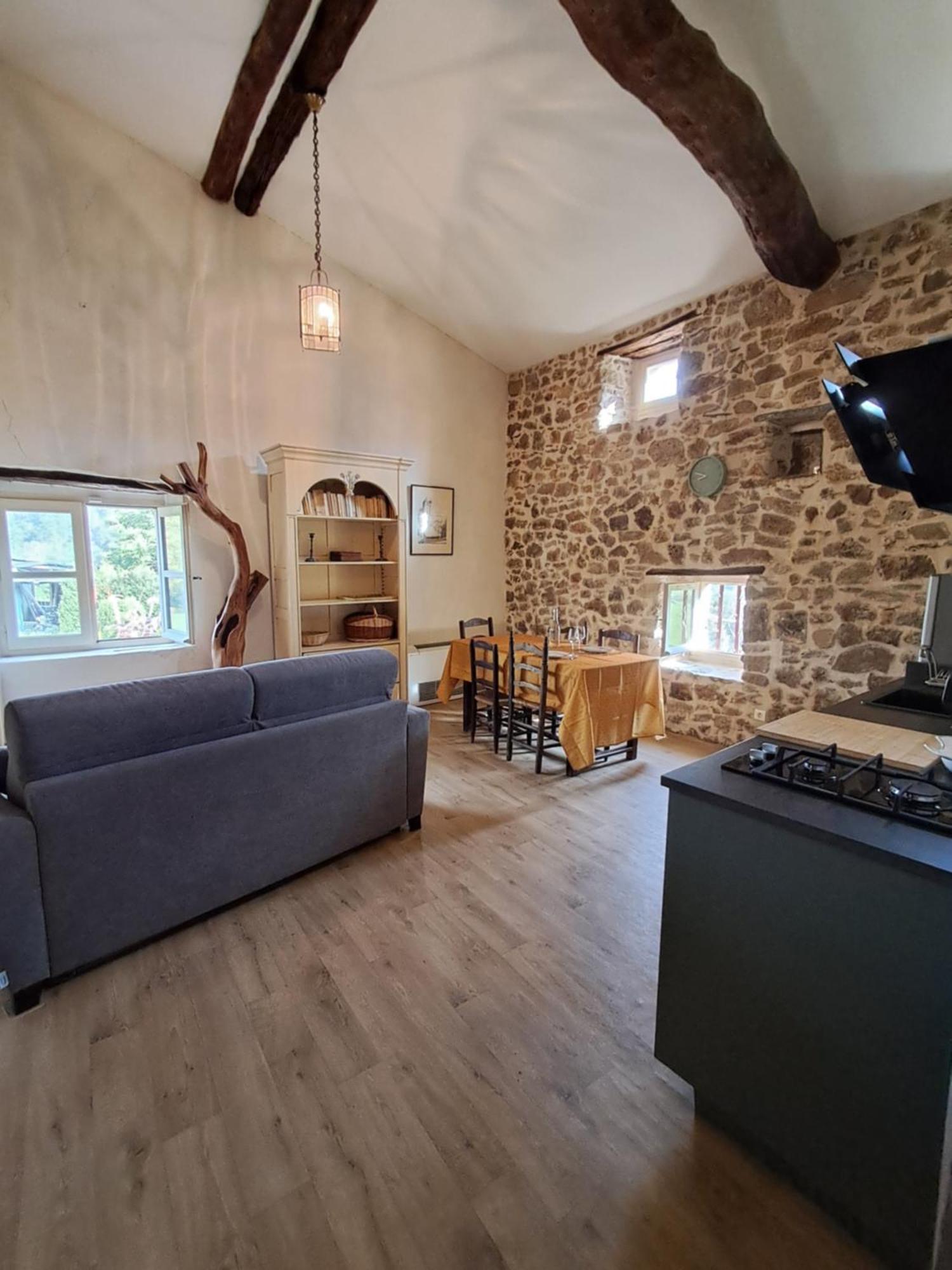 Mialet  Chambre D'Hote Dans Mas Proche Anduze Cevennes Avec Piscine المظهر الخارجي الصورة